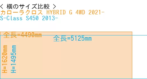 #カローラクロス HYBRID G 4WD 2021- + S-Class S450 2013-